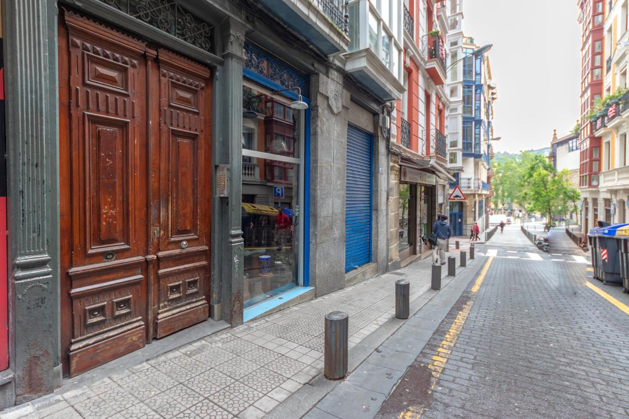 Encantador Apartamento En El Casco Antiguo De Bilbao Dış mekan fotoğraf